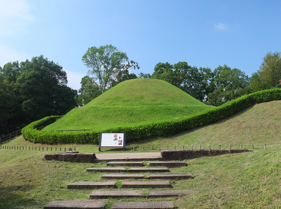 高松塚古墳の写真